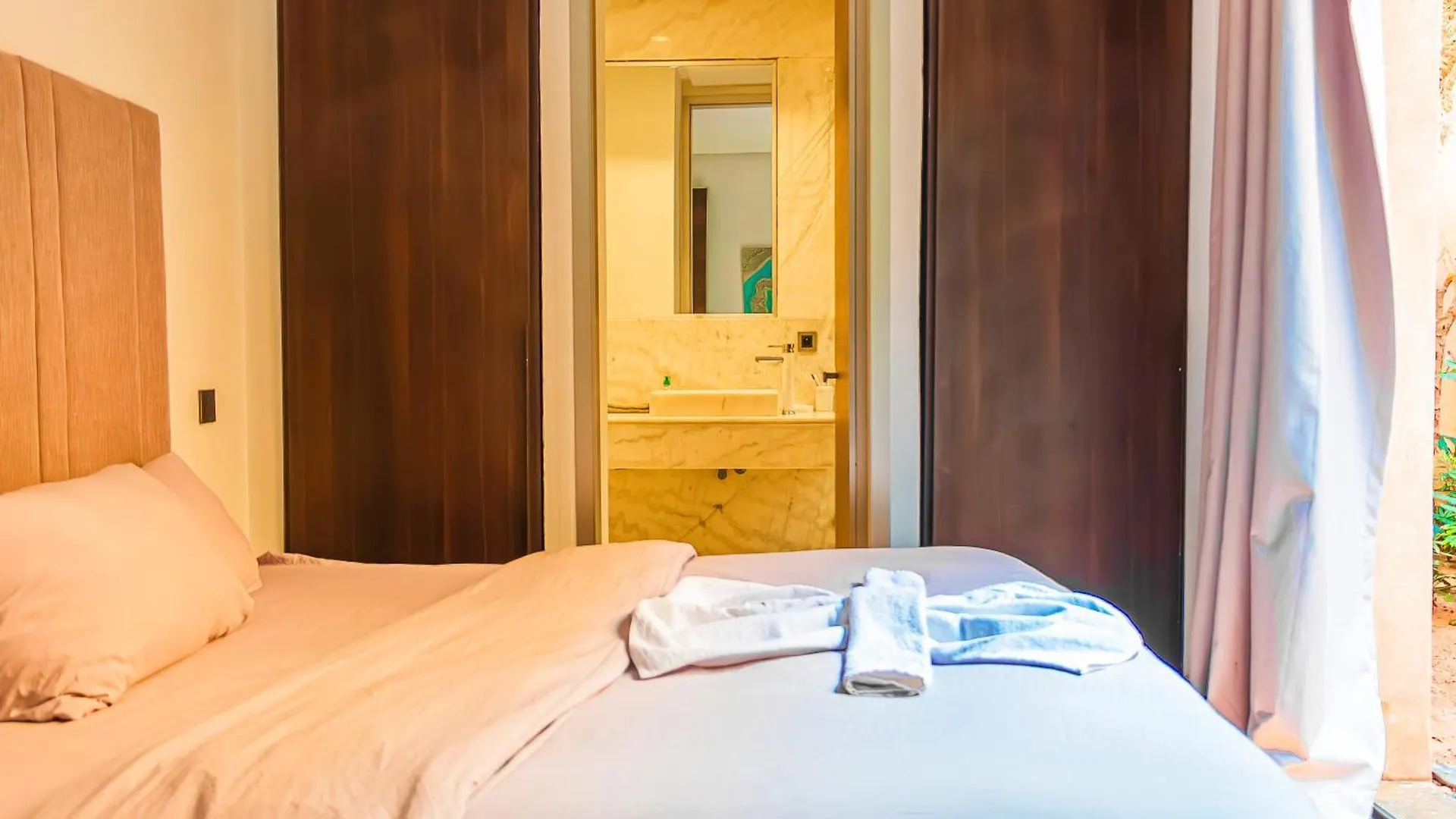 Luxury Flat - Pool - Gym - Oliver Palm Apartment Marrakesh Morocco