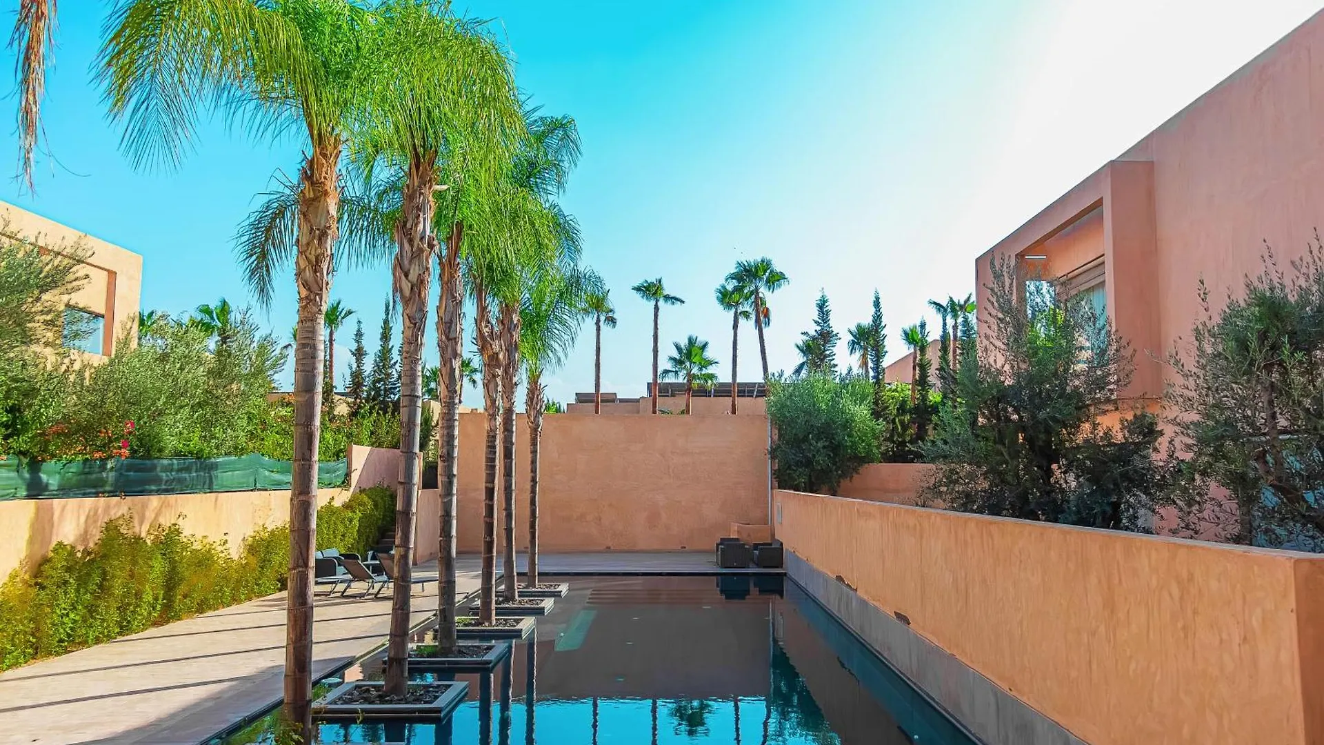 Luxury Flat - Pool - Gym - Oliver Palm Apartment Marrakesh