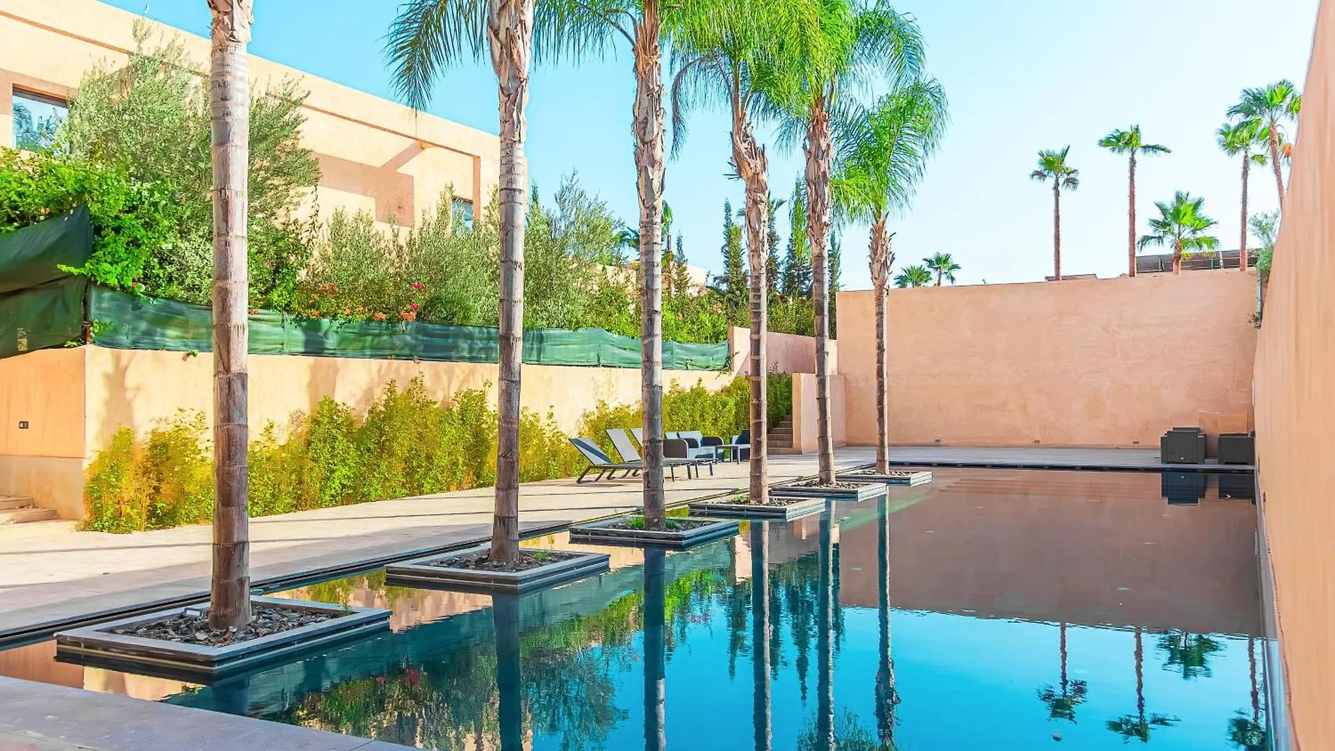Luxury Flat - Pool - Gym - Oliver Palm Apartment Marrakesh Morocco